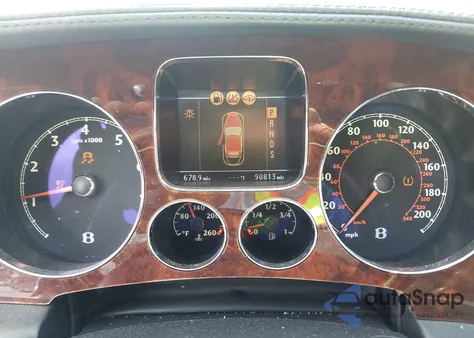 2007 Bentley Continental Gtc z USA, uszkodzony, nr VIN SCBDR33W47C046953